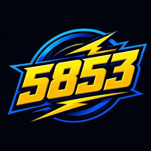 5853
